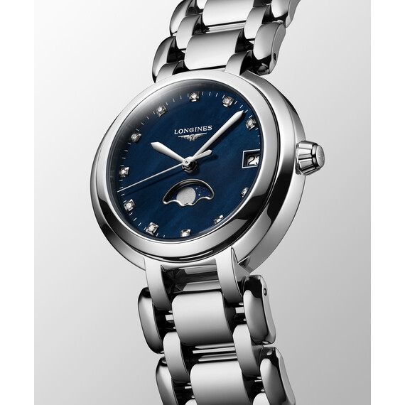 Dámské hodinky Longines PrimaLuna Moon Phase L8.115.4.98.6, Verze: modrá , 5 image