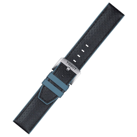 Řemínek Tissot T852.046.785, Verze: modrá, Šířka řemínku: 22 