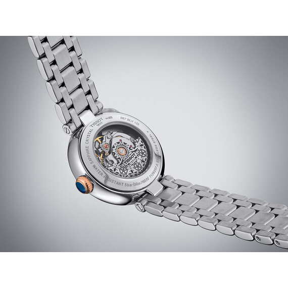 Dámské hodinky Tissot Bellissima Automatic T126.207.22.013.00, Verze: růžové zlato , 8 image