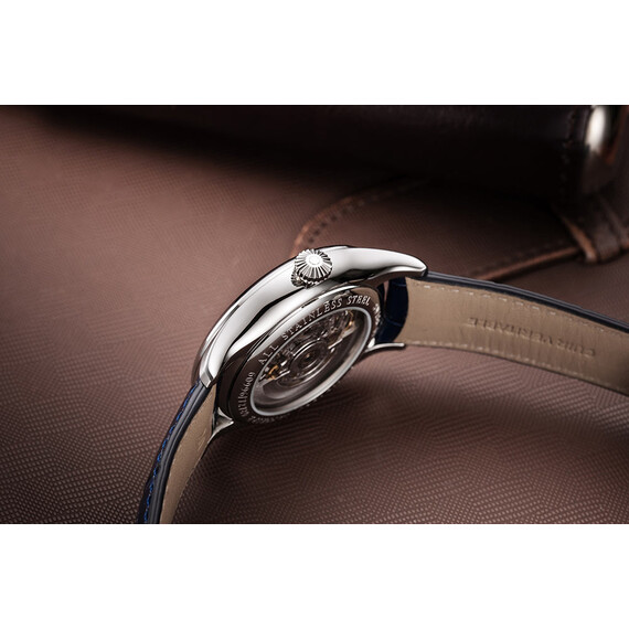 Pánské hodinky Aerowatch Les Grandes Classiques Automatic Skeleton A 60996 AA02 SQ, Verze: modrá , 4 image