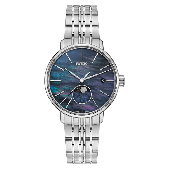 Dámské hodinky Rado Coupole Classic Moon Phase R22883913, Verze: modrá 