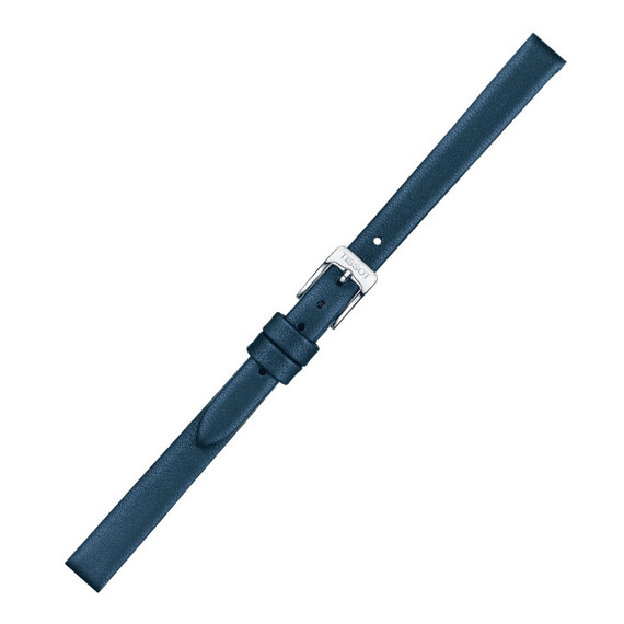 Řemínek Tissot T852.043.163, Verze: modrá, Šířka řemínku: 9, Šířka u spony: 8 