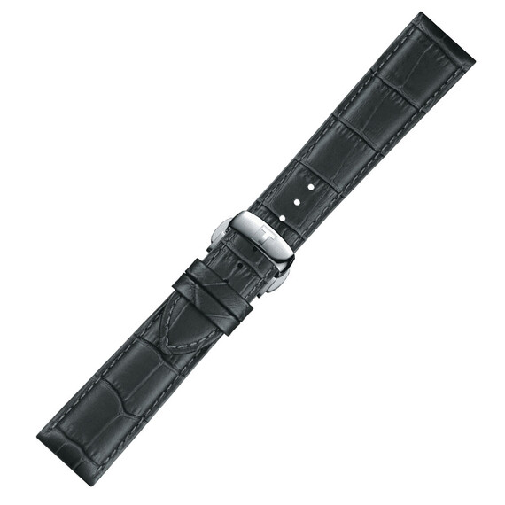 Řemínek Tissot T852.045.750, Verze: šedá, Šířka řemínku: 21, Šířka u spony: 18 