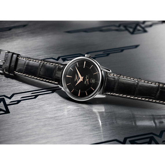 Pánské hodinky Longines Flagship Heritage L4.795.4.58.0, Verze: černá , 7 image