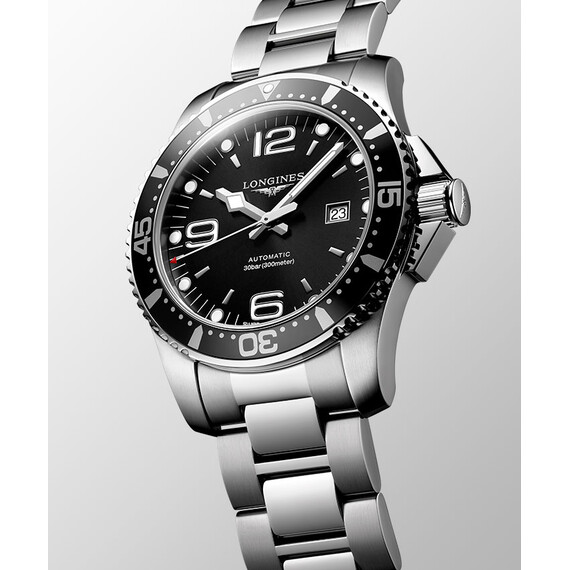Pánské hodinky Longines HydroConquest Automatic L3.841.4.56.6, Verze: černá , 3 image
