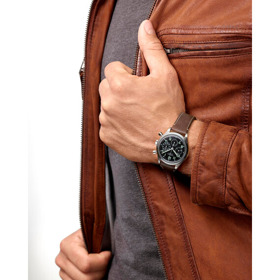 Pánské hodinky Longines Avigation BigEye L2.816.4.53.2, Verze: černá , 5 image