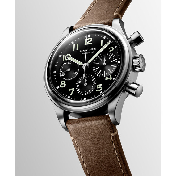 Pánské hodinky Longines Avigation BigEye L2.816.4.53.2, Verze: černá , 2 image