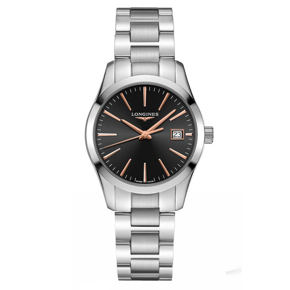 Dámské hodinky Longines Conquest Classic L2.386.4.52.6, Verze: černá 