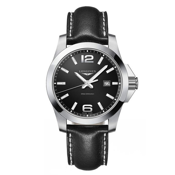Pánské hodinky Longines Conquest L3.760.4.56.3, Verze: černá 