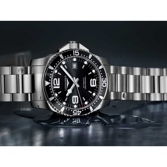Pánské hodinky Longines HydroConquest Automatic L3.742.4.56.6, Verze: černá , 7 image