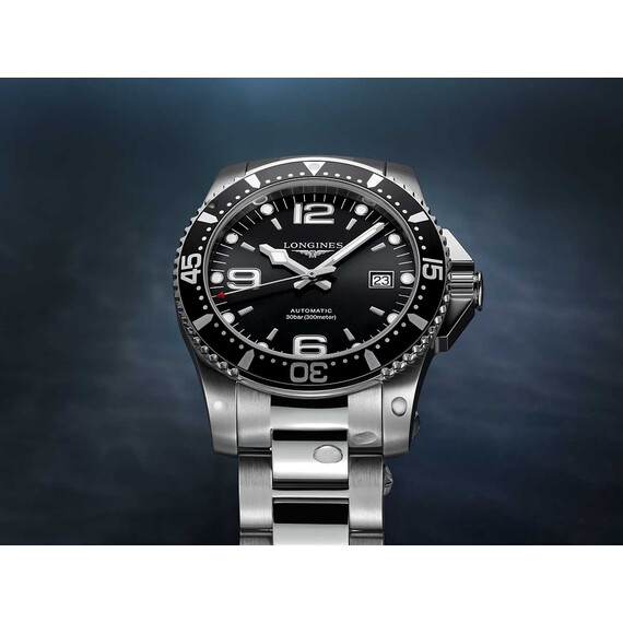 Pánské hodinky Longines HydroConquest Automatic L3.742.4.56.6, Verze: černá , 8 image