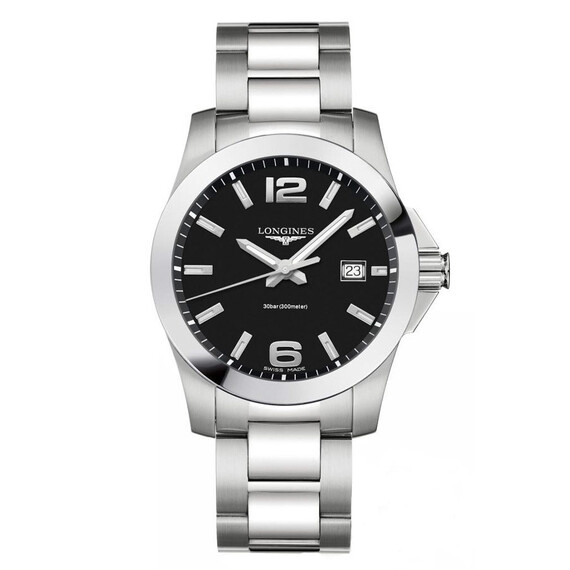 Pánské hodinky Longines Conquest L3.759.4.58.6, Verze: černá2 