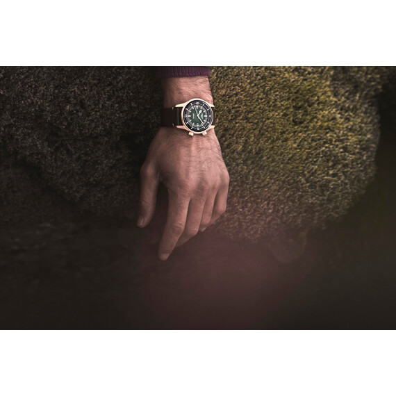 Pánské hodinky Longines Legend Diver Watch Bronze L3.774.1.50.2, Verze: zelená , 17 image