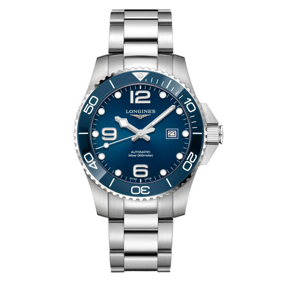 Pánské hodinky Longines HydroConquest Automatic L3.782.4.96.6, Verze: modrá2 