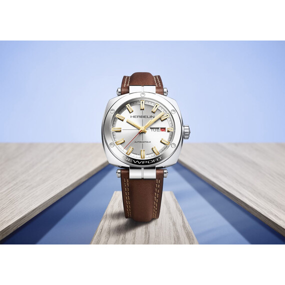 Pánské hodinky Herbelin Newport Heritage Automatic 1764T11BR, Verze: hnědá , 5 image