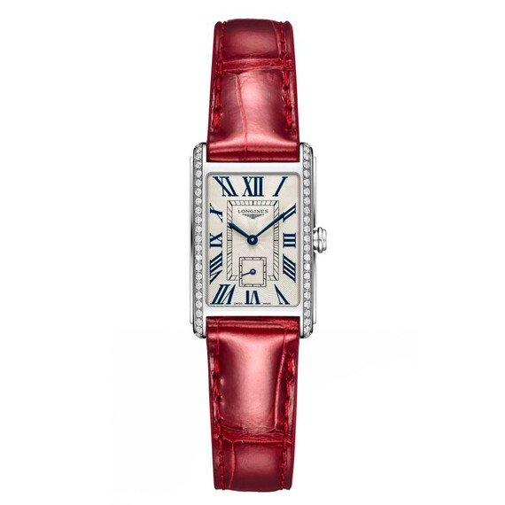 Dámské hodinky Longines DolceVita L5.255.0.71.5, Verze: červená 