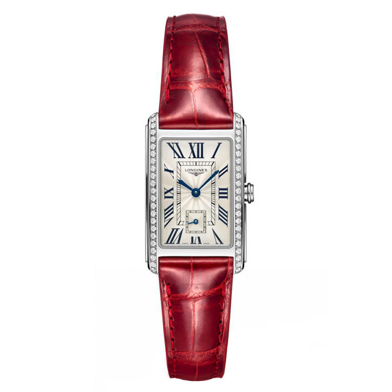 Dámské hodinky Longines DolceVita L5.512.0.71.5, Verze: červená 