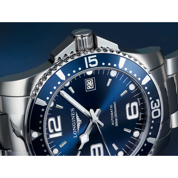 Pánské hodinky Longines HydroConquest Automatic L3.742.4.96.6, Verze: modrá , 11 image