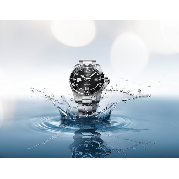 Pánské hodinky Longines HydroConquest Automatic L3.781.4.56.6, Verze: černá , 7 image