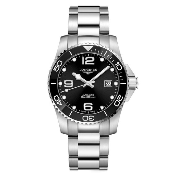 Pánské hodinky Longines HydroConquest Automatic L3.781.4.56.6, Verze: černá 