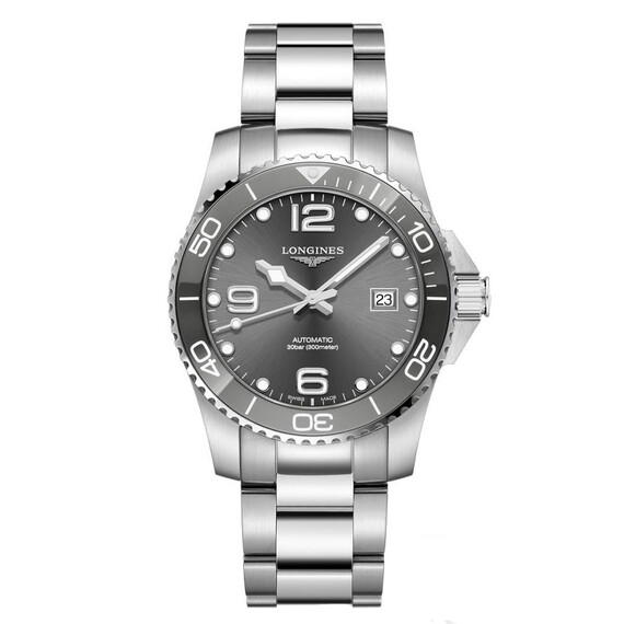 Pánské hodinky Longines HydroConquest Automatic L3.781.4.76.6, Verze: stříbrná 