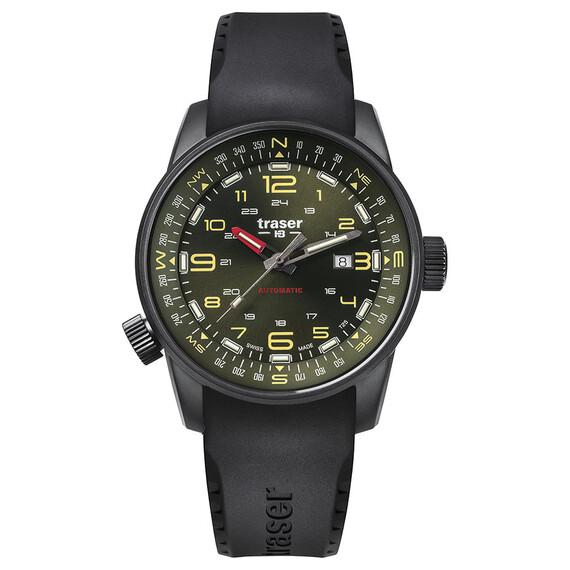 Pánské hodinky Traser P68 Pathfinder Automatic Green 110457, Verze: zelená2 , 4 image