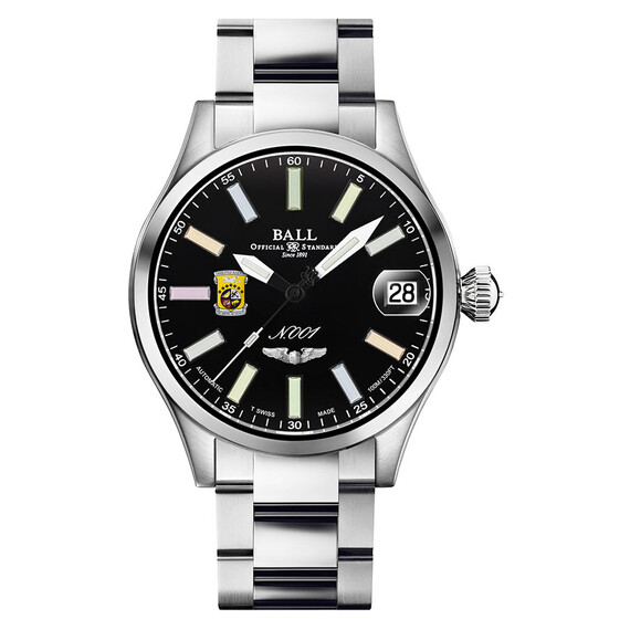 Pánské hodinky Ball NM3500C-S1-BKR Engineer Master II Doolittle Raiders Limited Edition, Verze: černá2 