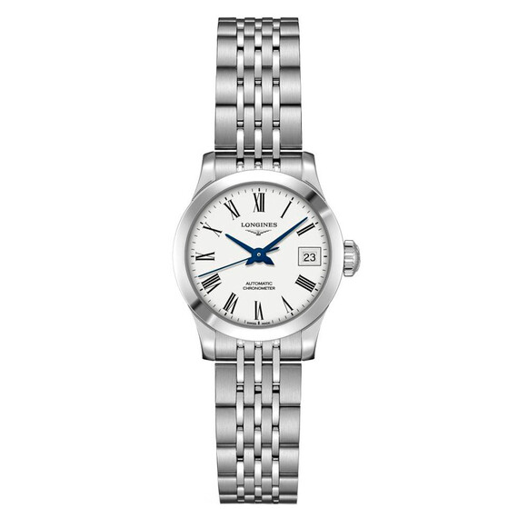 Dámské hodinky Longines Record L2.320.4.11.6, Verze: stříbrná 