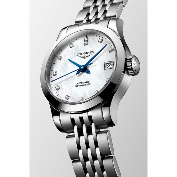 Dámské hodinky Longines Record L2.320.4.87.6, Verze: stříbrná2 , 3 image