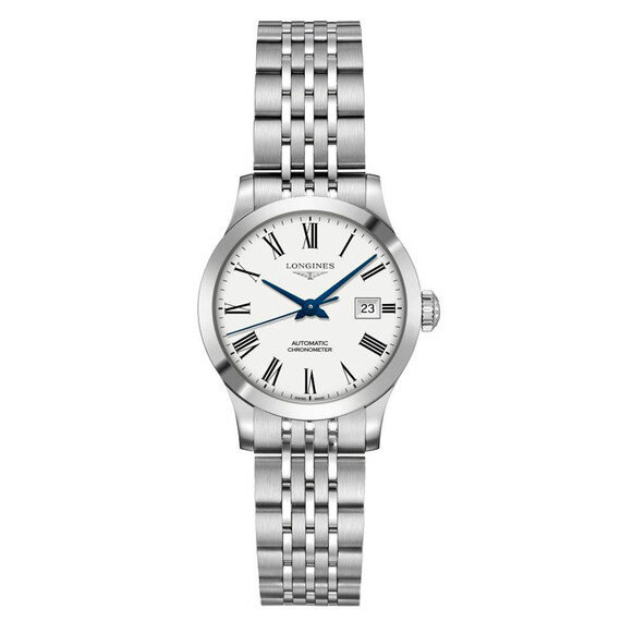 Dámské hodinky Longines Record L2.321.4.11.6, Verze: stříbrná 