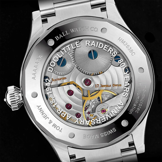 Pánské hodinky Ball NM2638C-L1-BER Engineer Master II Doolittle Raiders Limited Edition, Verze: modrá2 , 4 image