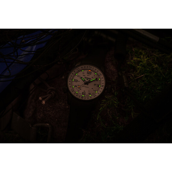 Pánské hodinky Traser P68 Pathfinder Automatic Beige 110455, Verze: béžová, krémová 2 , 8 image