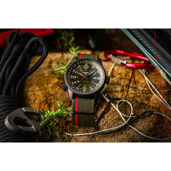 Pánské hodinky Traser P68 Pathfinder Automatic Green 110456, Verze: zelená , 7 image