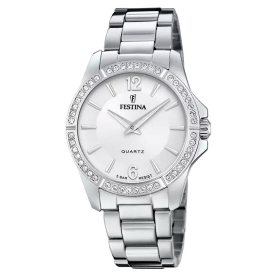 Dámské hodinky Festina Mademoiselle F20593/1, Verze: stříbrná 