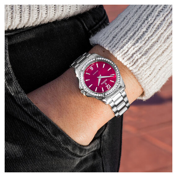 Dámské hodinky Festina Mademoiselle F20593/2, Verze: vínová , 3 image