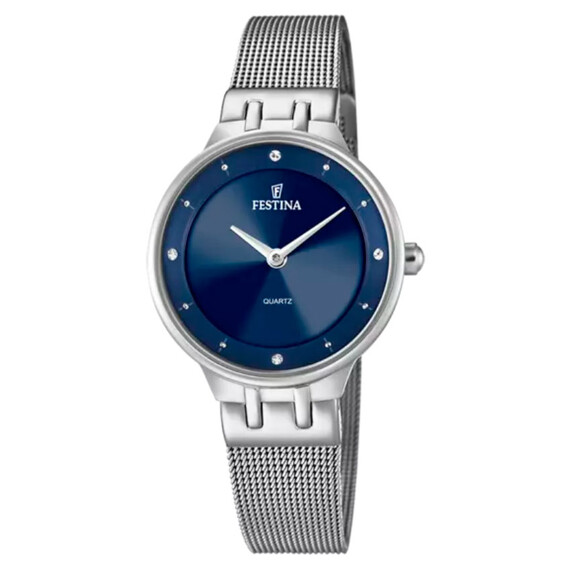 Dámské hodinky Festina Mademoiselle F20597/3, Verze: modrá 