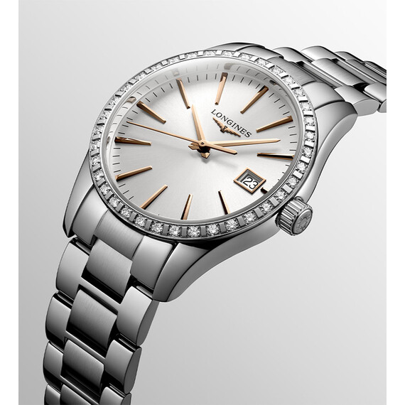 Dámské hodinky Longines Conquest Classic L2.386.0.72.6, Verze: stříbrná , 4 image