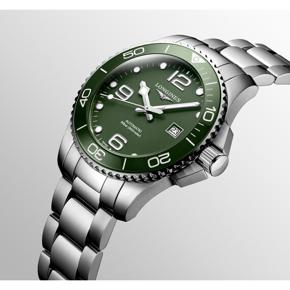 Pánské hodinky Longines HydroConquest Automatic L3.782.4.06.6, Verze: zelená2 , 5 image
