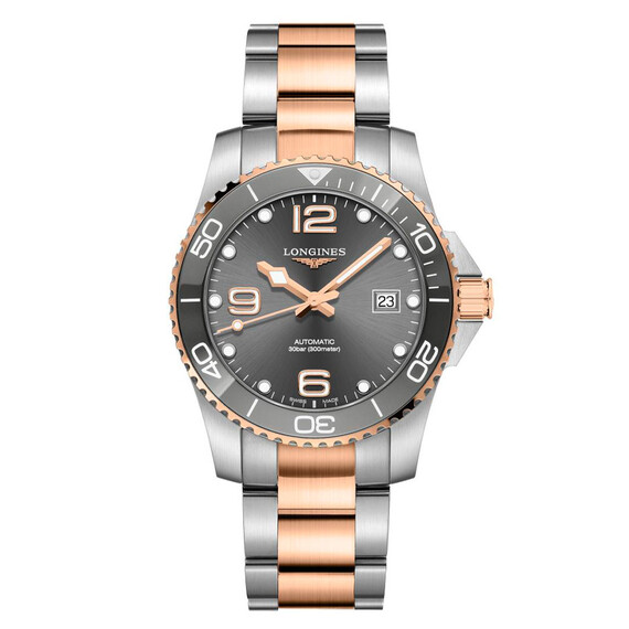 Pánské hodinky Longines HydroConquest Automatic L3.781.3.78.7, Verze: šedá 