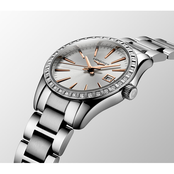 Dámské hodinky Longines Conquest Classic L2.286.0.72.6, Verze: stříbrná , 4 image