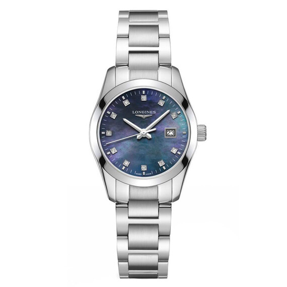 Dámské hodinky Longines Conquest Classic L2.286.4.88.6, Verze: modrá 