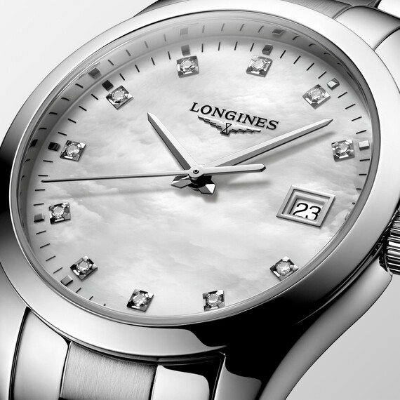 Dámské hodinky Longines Conquest Classic L2.386.4.87.6, Verze: bílá2 , 4 image