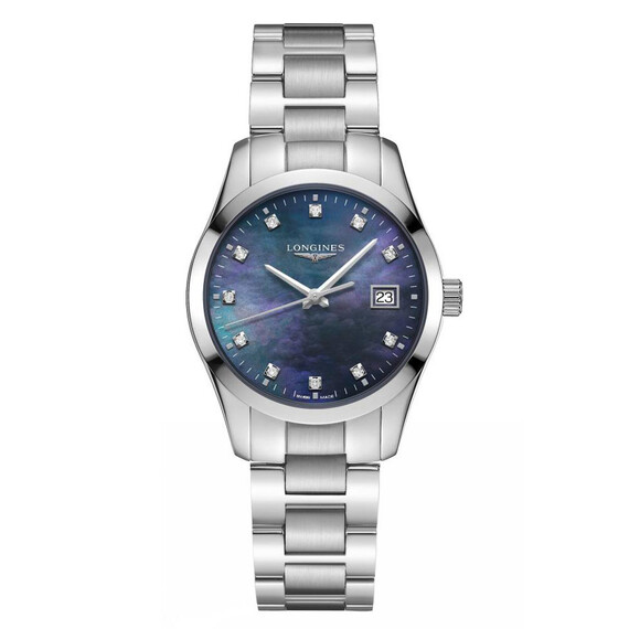 Dámské hodinky Longines Conquest Classic L2.386.4.88.6, Verze: modrá 