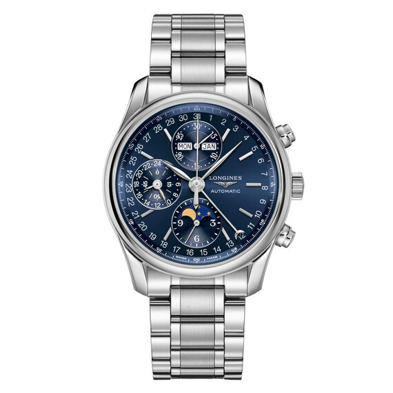 Pánské hodinky Longines Master Collection L2.673.4.92.6, Verze: modrá 