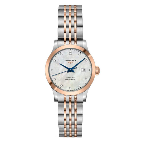 Dámské hodinky Longines Record L2.321.5.87.7, Verze: růžové zlato2 