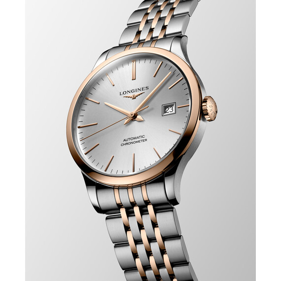 Pánské hodinky Longines Record L2.821.5.72.7, Verze: růžové zlato2 , 3 image