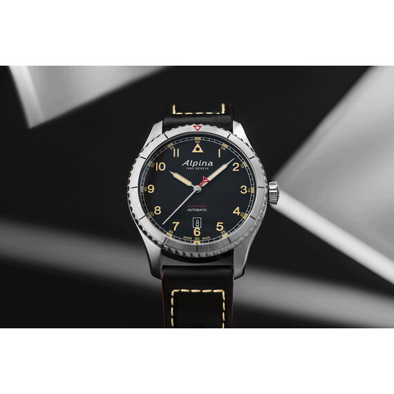 Pánské hodinky Alpina Startimer Pilot Automatic AL-525BBG4S26, Verze: černá2 , 5 image