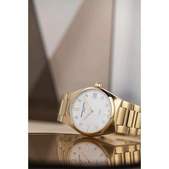 Dámské hodinky Frederique Constant Highlife Ladies Automatic FC-303VD2NH5B, Verze: žluté zlato , 11 image