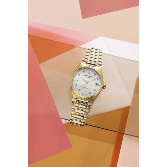 Dámské hodinky Frederique Constant Highlife Ladies Automatic FC-303VD2NH5B, Verze: žluté zlato , 8 image