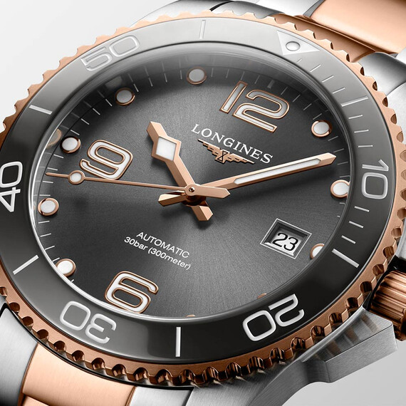 Pánské hodinky Longines HydroConquest Automatic L3.781.3.78.7, Verze: šedá , 3 image